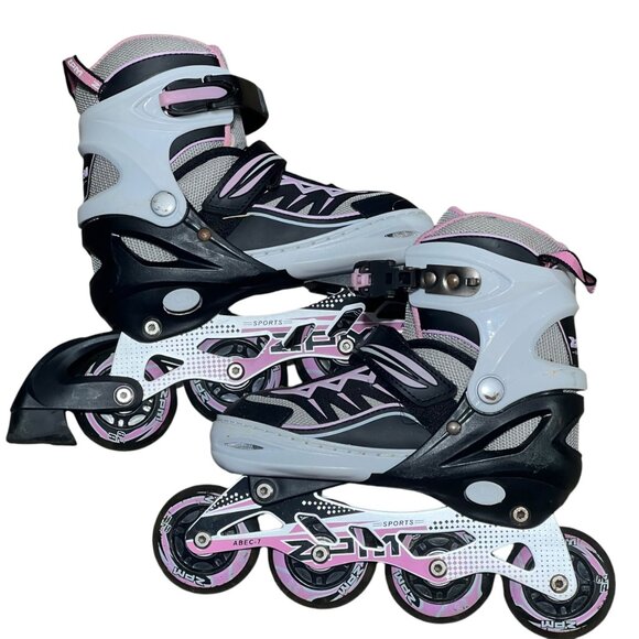 ZPM Sports Adjustable Inline Skates Medium Size For Kids Size 13-3 - Picture 1 of 2